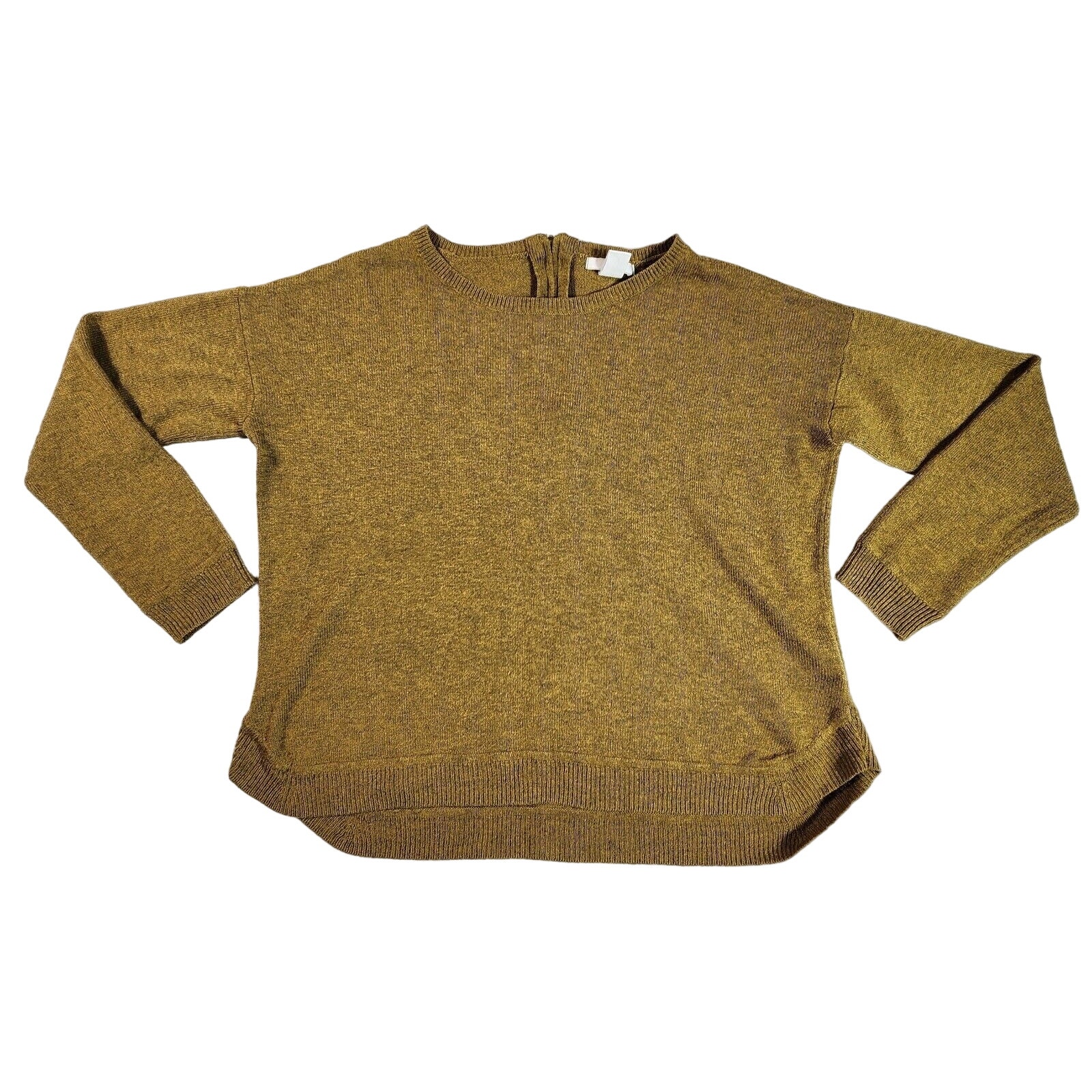 H&M Long Sleeve Knitted Sweater Crew Neck Lightweight Womens Size Small